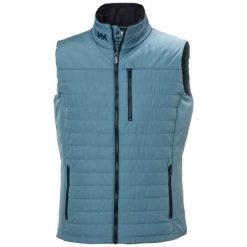 Kurtka puchowa bez rękawów Helly Hansen Crew. Białe kurtki męskie Helly Hansen, m, bez wzorów, z poliesteru, bez kaptura. Za 595.50 zł.