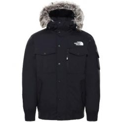 Kurtka turystyczna męska The North Face M Recycled Gotham Jacket. Czarne kurtki sportowe męskie The North Face, m, bez wzorów, trekkingowe. Za 1,526.00 zł.