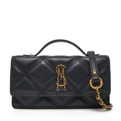 Torebka Steve Madden. Czarne torebki do ręki damskie Steve Madden, bez wzorów, wizytowe, bez dodatków. Za 299.99 zł.