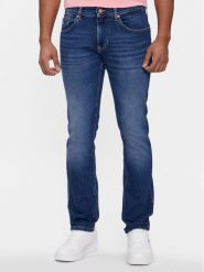 Tommy Jeans Jeansy Scanton DM0DM18139 Granatowy Slim Fit. Niebieskie jeansy męskie Tommy Jeans. Za 469.99 zł.