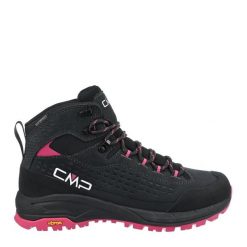 Buty trekkingowe damskie CMP VERTYX MID. Czarne obuwie sportowe damskie CMP, bez wzorów, wspinaczkowe. W wyprzedaży za 399.99 zł.