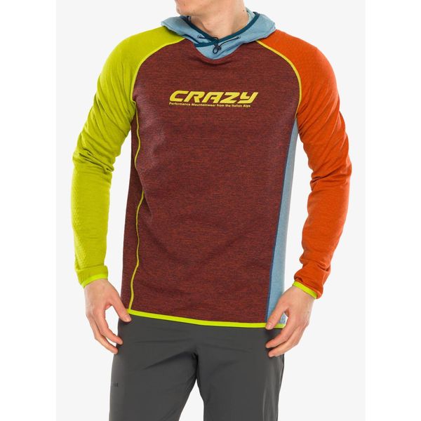 Bluza z kapturem męska Crazy Pull Director. Czerwone bluzy męskie CRAZY, l, bez wzorów, z kapturem. Za 497.99 zł.