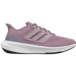 Buty adidas Ultrabounce W ID2248 różowe. Czerwone obuwie sportowe damskie bez wzorów, z gumy, do biegania. Za 519.13 zł.