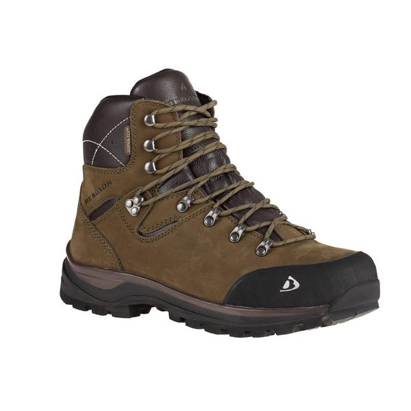 Buty męskie LHOTSE mid. Zielone trekkingi męskie Bergson, przed kolano, outdoorowe. Za 599.00 zł.