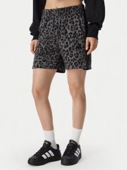 Adidas Szorty sportowe Seasonal Essentials Animal Print KS7994 Szary Regular Fit. Szare szorty sportowe damskie Adidas, m, bez wzorów, z syntetyku, sportowe. Za 179.99 zł.
