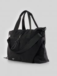 4F Torba sportowa (ok. 16 L) - czarna Uniwersalny. Czarne plecaki damskie 4f, bez wzorów, z materiału, sportowe. Za 129.99 zł.