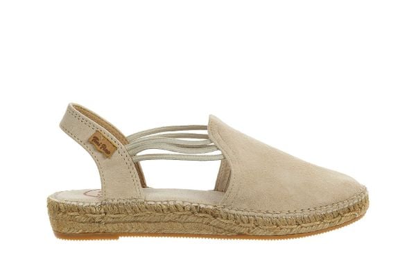 Sandały Toni Pons Nuria Pedra Stone 204012, Beżowy, Skóra naturalna - 37. Brązowe sandały damskie Toni Pons, bez wzorów, z bawełny, bez obcasa, bez zapięcia. W wyprzedaży za 224.10 zł.