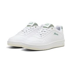 Buty do chodzenia damskie Puma Court Classy Blossom. Białe obuwie sportowe damskie Puma, bez wzorów, z gumy, do biegania. Za 199.00 zł.