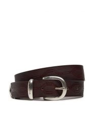 Guess Pasek Męski M4BZ32 L0VH0 Brązowy. Brązowe paski damskie Guess, z aplikacjami, ze skóry. Za 219.99 zł.