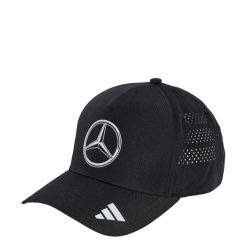 Czapka Mercedes - Amg Petronas Formula One Team Mechanics Climacool Trucker. Czarne czapki i kapelusze damskie Adidas, bez wzorów. W wyprzedaży za 148.18 zł.