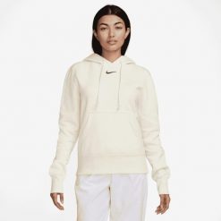 Bluza na co dzień damska Nike HF6839133. Białe bluzy damskie Nike, xs, bez wzorów, z polaru, z kapturem. Za 441.00 zł.