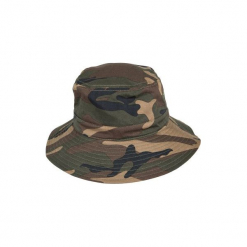 Kapelusz myśliwski Steppe 100 camo woodland. Brązowe czapki i kapelusze damskie SOLOGNAC. Za 29.99 zł.