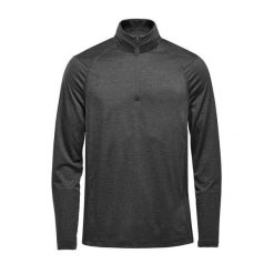 Bluza Męska Milano Quarter Zip. Brązowe bluzy męskie STORMTECH, m, bez wzorów, bez kaptura, trekkingowe. Za 227.99 zł.