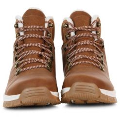 Damskie Buty Do Chodzenia BLAIR. Brązowe obuwie sportowe damskie Trespass, bez wzorów, z materiału, trekkingowe. Za 138.99 zł.