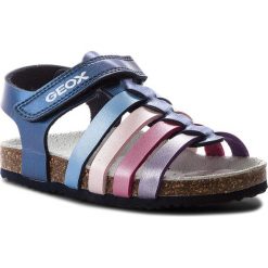 Sandały GEOX - J N.S.Aloha G. C J821CC 000NF C4268 S Navy/Fuchsia. Sandały dziewczęce marki Geox. W wyprzedaży za 179.00 zł.