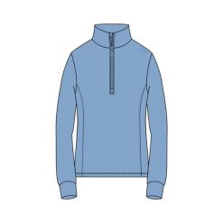 Golf damska turystyczne CMP 3G27836. Niebieskie swetry damskie CMP, l, bez wzorów, sportowe, bez kołnierzyka, bez ramiączek, bez kaptura. Za 172.50 zł.