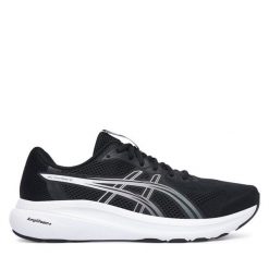 Buty do biegania Asics. Czarne buty sportowe męskie Asics, bez zapięcia, do biegania. Za 309.99 zł.