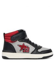 Geox Sneakersy J Washiba J56LQC 054FU C0043 S Szary. Szare buty sportowe chłopięce Geox, bez wzorów, ze skóry, bez zapięcia. Za 169.99 zł.
