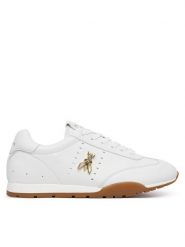 Patrizia Pepe Sneakersy PPJ363.06 Biały. Białe buty sportowe dziewczęce Patrizia Pepe, bez wzorów, ze skóry, bez zapięcia. Za 679.99 zł.