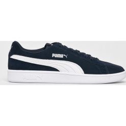 Puma - Buty Smash V2. Niebieskie buty sportowe męskie marki Puma, z materiału. Za 249.90 zł.