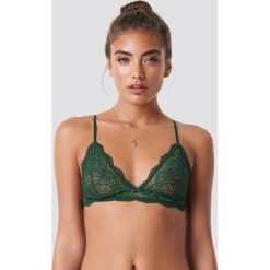 Samsoe & Samsoe Biustonosz Marilyn 7092 - Green. Zielone biustonosze Samsøe & Samsøe, z haftami, z koronki. Za 141.95 zł.