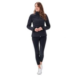 Kurtka damska Gaze Jassy. Niebieskie kurtki damskie GAZE, uniwersalny, bez wzorów, bez kaptura, do jazdy konnej. W wyprzedaży za 857.50 zł.