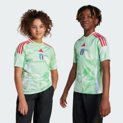 Koszulka Italy 25 (Women's Team) Away. Zielone t-shirty damskie Adidas, l, bez wzorów, z materiału, klasyczne, bez kołnierzyka. Za 344.50 zł.