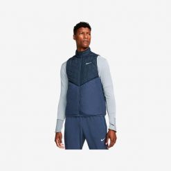 Kurtka do biegania męska Nike DJ0533475. Szare kurtki męskie Nike, l, bez wzorów, z materiału, sportowe, bez kaptura. Za 243.00 zł.