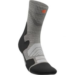 Skarpetki średniej długości z wełny merino dla kobiet Bauerfeind Outdoor Merino. Niebieskie skarpety damskie BAUERFEIND, bez wzorów, ze skóry. Za 150.00 zł.