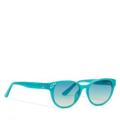 Okulary przeciwsłoneczne Guess. Niebieskie okulary przeciwsłoneczne dla dzieci Guess. Za 169.99 zł.