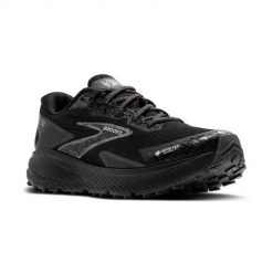 Buty do biegania męskie Brooks Divide 5 Gtx. Czarne buty sportowe męskie Brooks, z materiału, bez zapięcia, do biegania. Za 913.00 zł.