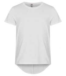 Clique T-shirt męski Brooklyn 100% bawełna, relaxed fit, wydłużony krój – White. Białe t-shirty męskie CLIQUE, l, bez wzorów, z bawełny, bez kołnierzyka. Za 108.05 zł.