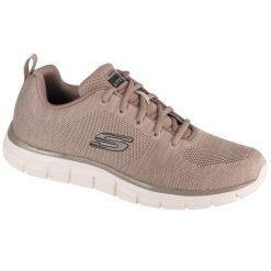 Buty do biegania Mężczyzna Skechers Track Front Runner beżowy. Szare buty sportowe męskie Skechers, bez zapięcia, do biegania. Za 259.99 zł.