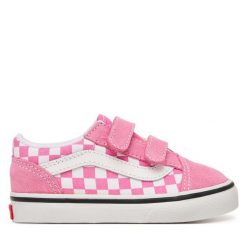 Tenisówki Vans. Czerwone trampki i tenisówki dziewczęce Vans, bez wzorów, bez zapięcia. Za 219.99 zł.