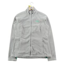 Second life - Kurtka polarowa damska polar dopasowany - Stan dobry. Szare kurtki damskie The North Face, m, bez wzorów, z materiału, bez kaptura, trekkingowe. Za 168.96 zł.