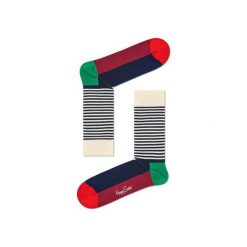 Skarpetki Happy Socks - Holiday XMAS (HAS01-7000). Szare skarpety męskie Happy Socks, w kolorowe wzory, z bawełny. Za 34.90 zł.
