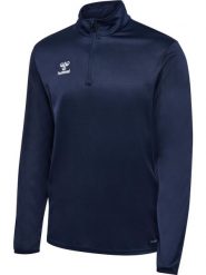 Bluza dresowa 1/2 zip Hummel Essential. Czerwone bluzy sportowe damskie Hummel, xl, bez wzorów, z dresówki, bez kaptura, na fitness i siłownię. Za 157.00 zł.