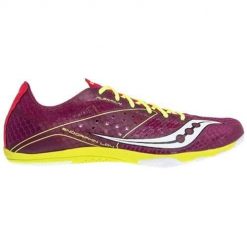 Buty do biegania damskie Saucony Endorphin LD4. Czerwone obuwie sportowe damskie Saucony, bez wzorów, z materiału, do biegania. Za 351.00 zł.