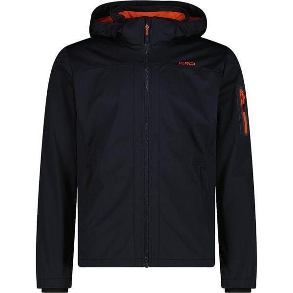 Kurtka softshell z kapturem CMP. Szare kurtki męskie CMP, na wiosnę, m, bez wzorów, z materiału, z kapturem. Za 312.50 zł.