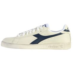 Sneakers Diadora Game Low Waxed Niebieskie. Niebieskie obuwie sportowe damskie Diadora, bez wzorów. Za 422.96 zł.