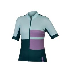 Koszulka rowerowa damska Endura FS260 Print W. Fioletowe obuwie sportowe damskie ENDURA, bez wzorów, rowerowe. Za 299.99 zł.