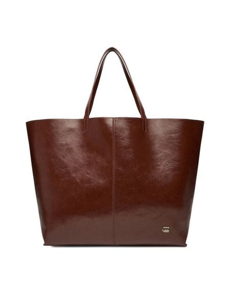 G-Star Raw Torebka CEO-LILA-LDA8145 Brązowy. Brązowe torebki do ręki damskie G-Star Raw, bez wzorów, z materiału, retro, bez dodatków. Za 179.99 zł.