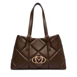 Torebka LOVE MOSCHINO. Brązowe torebki do ręki damskie Love Moschino, bez wzorów, bez dodatków. Za 1,099.00 zł.