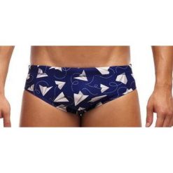 Kąpielówki męskie Funky Trunks Paper Plain - slipy. Niebieskie kąpielówki męskie FUNKY TRUNKS, m, bez wzorów, do pływania. Za 139.00 zł.