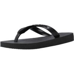 Klapki Havaianas Model 4000029 Kolor Czarny. Czarne klapki męskie Havaianas, z gumy. Za 85.05 zł.