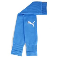 Skarpetki Puma Teamgoal. Niebieskie skarpety męskie Puma, bez wzorów, z materiału. Za 42.99 zł.