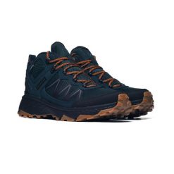Męskie buty trekkingowe Columbia PF RUSH MID OD 2126591310. Niebieskie trekkingi męskie Columbia, przed kolano, trekkingowe. Za 617.56 zł.