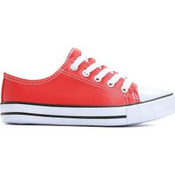 Czerwone Trampki Deep Breath. Buty sportowe chłopięce marki Born2be. Za 24.99 zł.