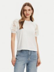 JDY Bluzka Fairview 15347021 Biały Regular Fit. Białe bluzki damskie JDY, xl, bez wzorów, z bawełny, bez kołnierzyka, bez ramiączek. Za 89.99 zł.