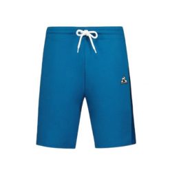 Szorty Le Coq Sportif Heritage SP N°1. Niebieskie krótkie spodenki sportowe męskie le coq sportif, s, bez wzorów, z bawełny, do biegania. Za 257.45 zł.